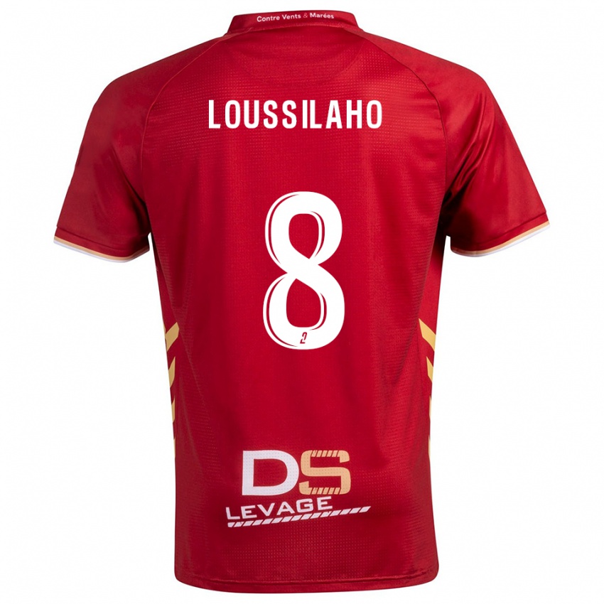 גברים לני דז'יקי לוסילאהו #8 בורדו זהב הרחק ג'רזי 2025/26 חולצה קצרה