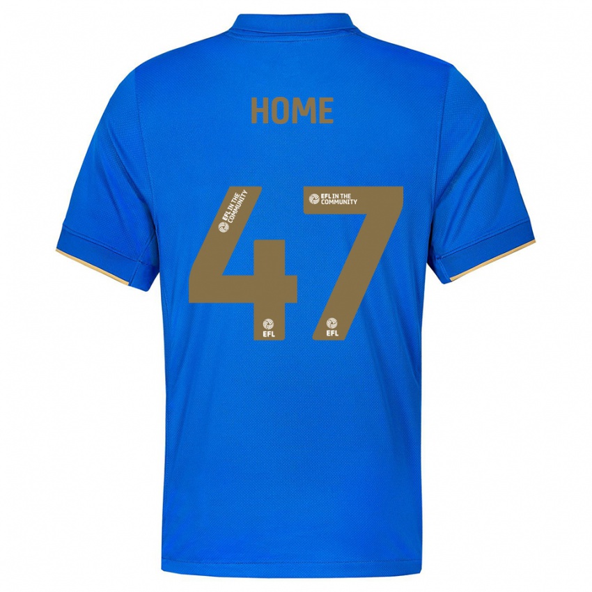 נשים ג'וש הום #47 כחול זהב ג'רזי ביתית 2025/26 חולצה קצרה