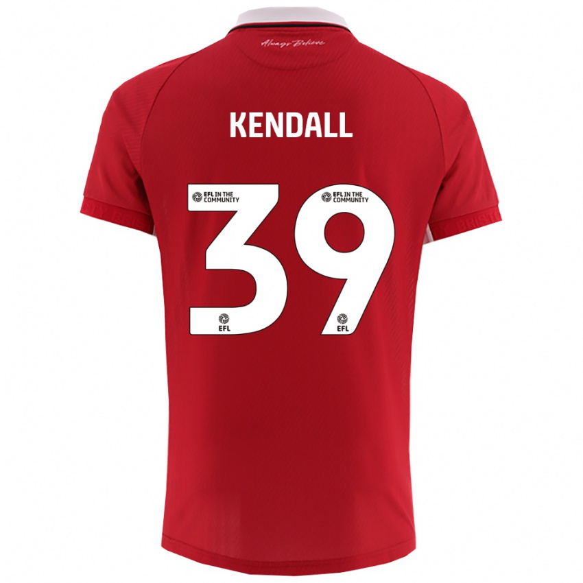 נשים מאיה קנדל #39 אדום לבן ג'רזי ביתית 2025/26 חולצה קצרה