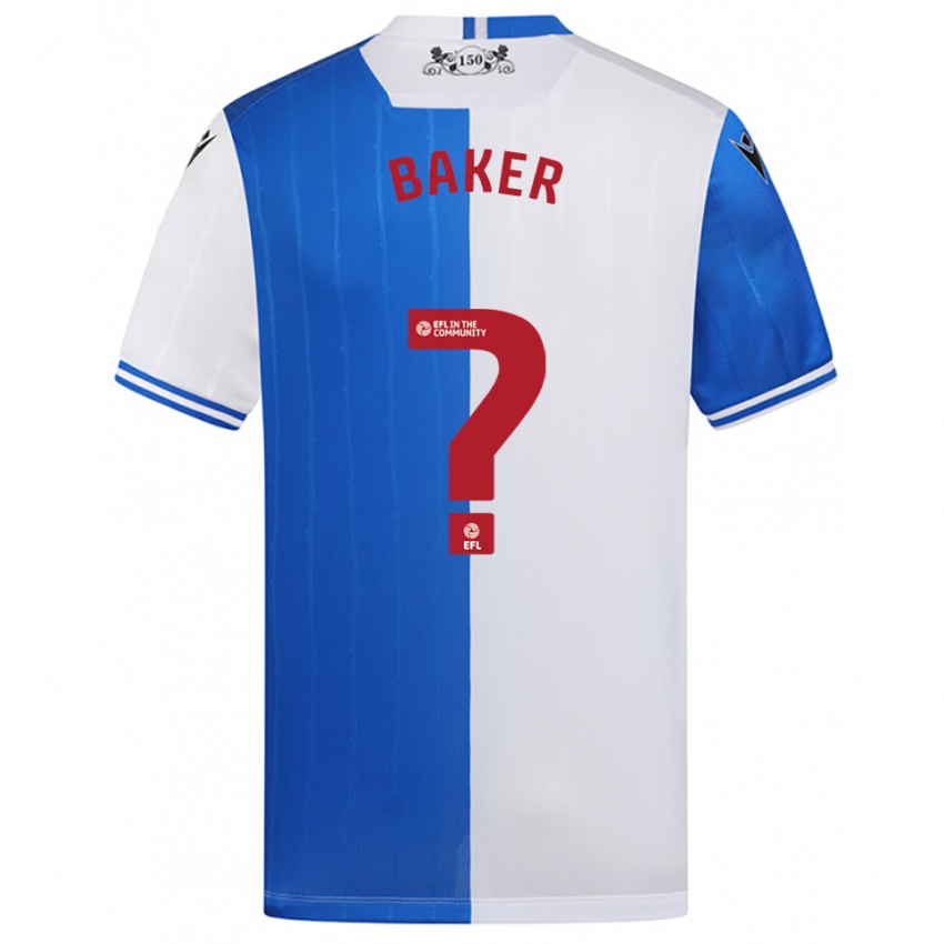 נשים Alex Baker #0 כחול לבן ג'רזי ביתית 2025/26 חולצה קצרה