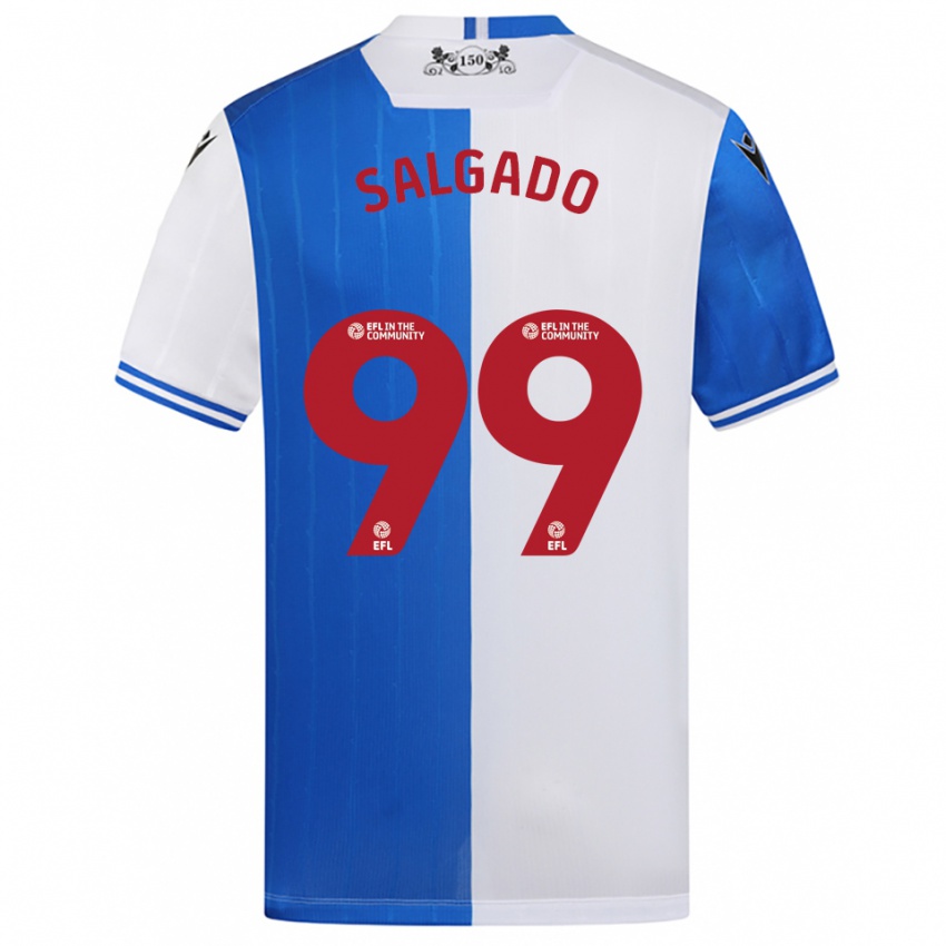 נשים שאנל סלגאדו #99 כחול לבן ג'רזי ביתית 2025/26 חולצה קצרה