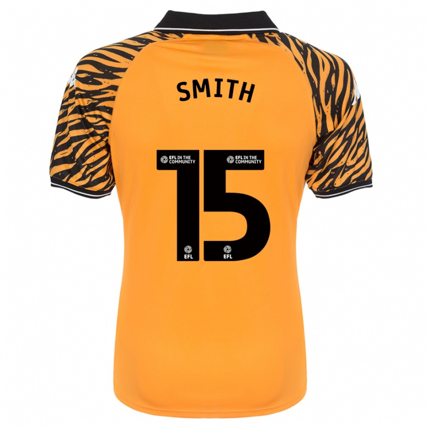 נשים Suey Smith #15 כתום שחור ג'רזי ביתית 2025/26 חולצה קצרה