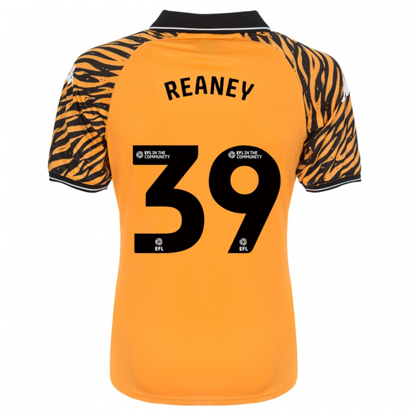 נשים Mollie Reaney #39 כתום שחור ג'רזי ביתית 2025/26 חולצה קצרה