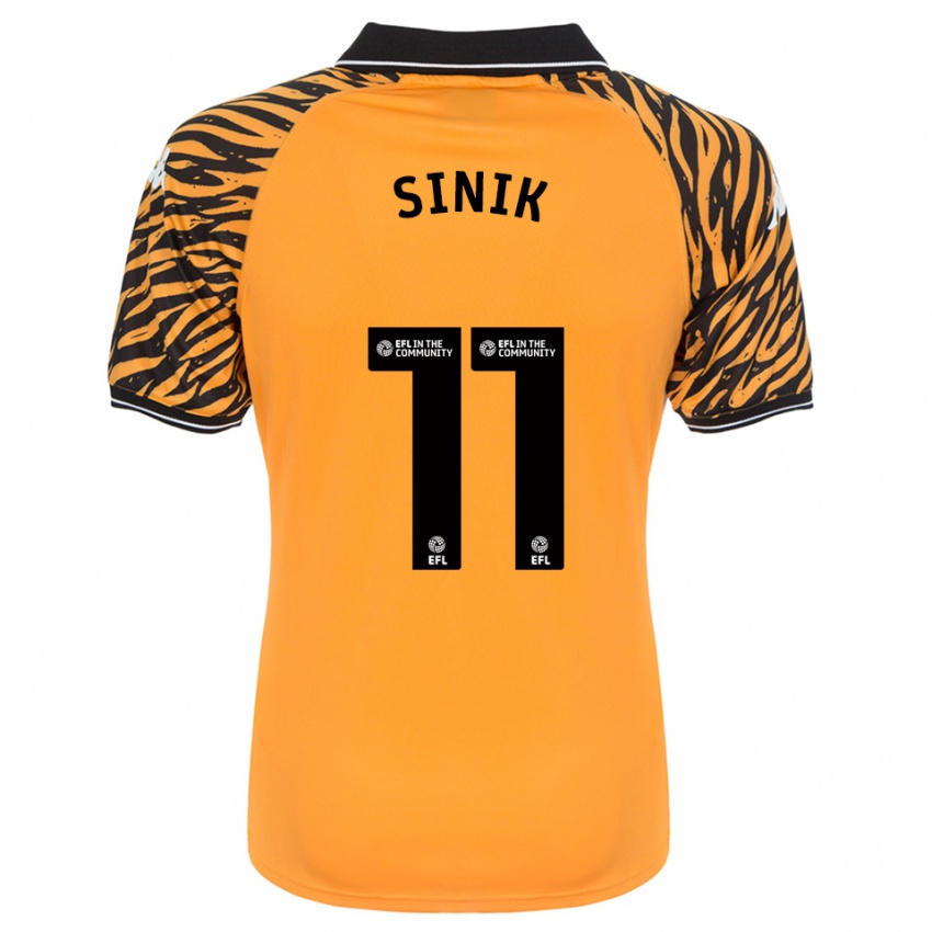 נשים דוגוקאן סיניק #11 כתום שחור ג'רזי ביתית 2025/26 חולצה קצרה