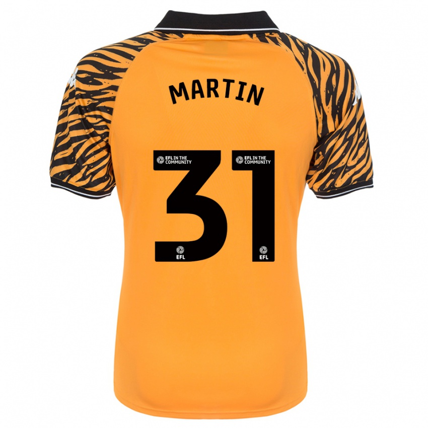 נשים Faith Martin #31 כתום שחור ג'רזי ביתית 2025/26 חולצה קצרה