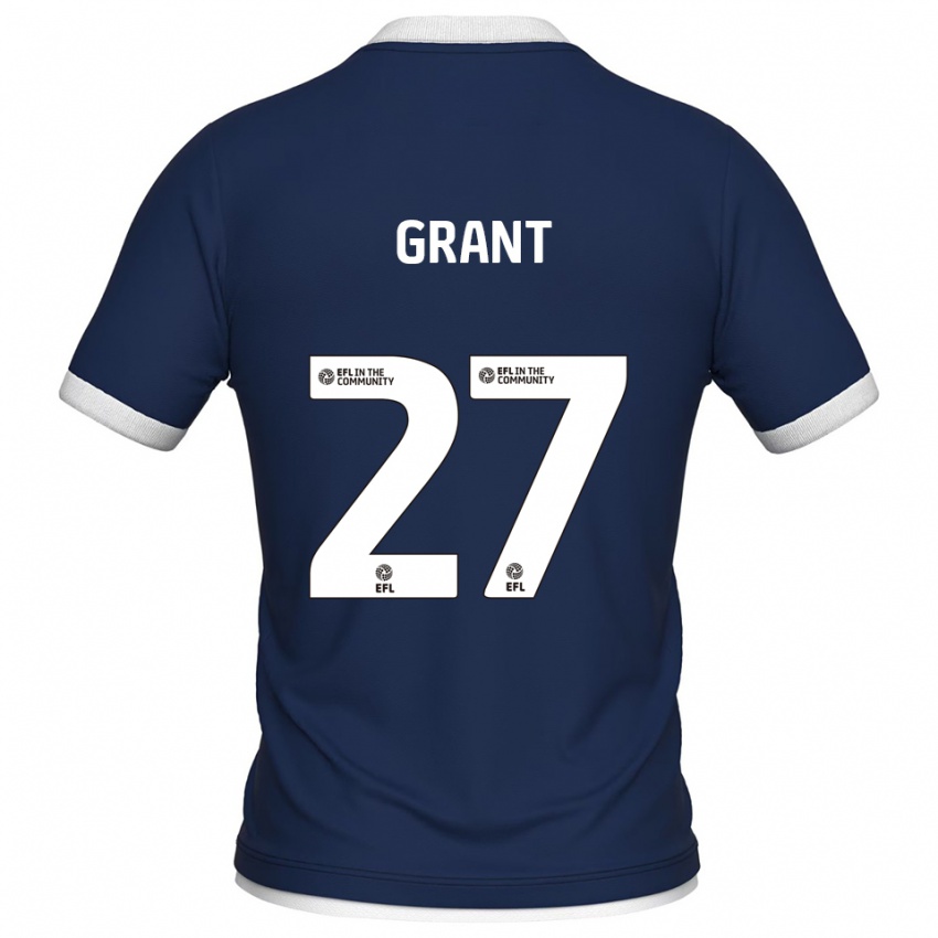 נשים קאמארל גראנט #27 כחול נייבי לבן ג'רזי ביתית 2025/26 חולצה קצרה