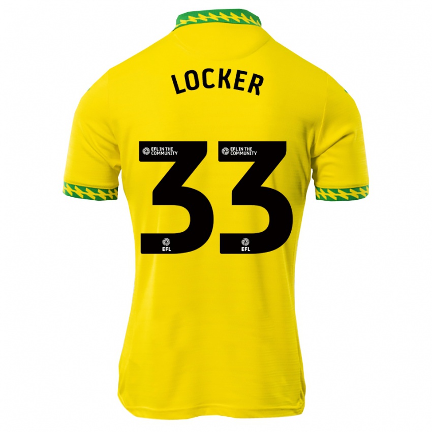 נשים Amber Locker #33 לבן ירוק ג'רזי ביתית 2025/26 חולצה קצרה