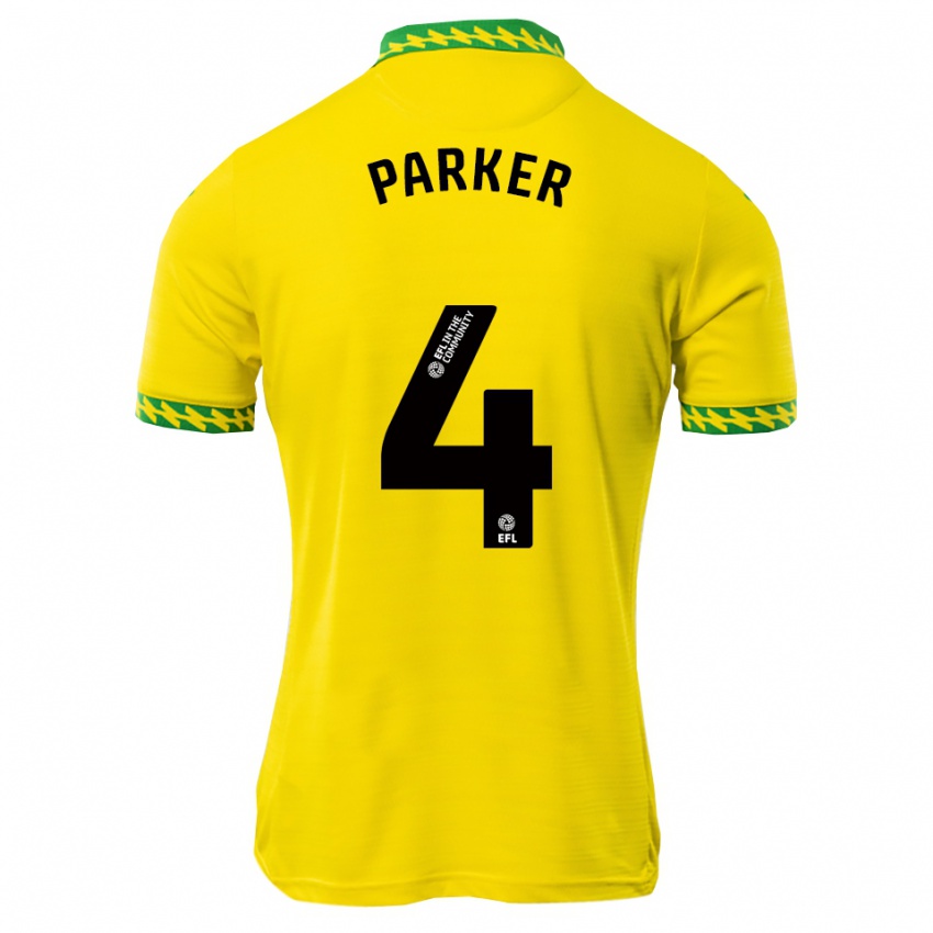 נשים Alice Parker #4 לבן ירוק ג'רזי ביתית 2025/26 חולצה קצרה