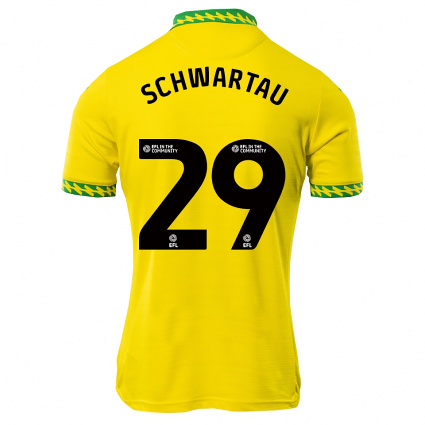 נשים אוסקר שוורטאו #29 לבן ירוק ג'רזי ביתית 2025/26 חולצה קצרה