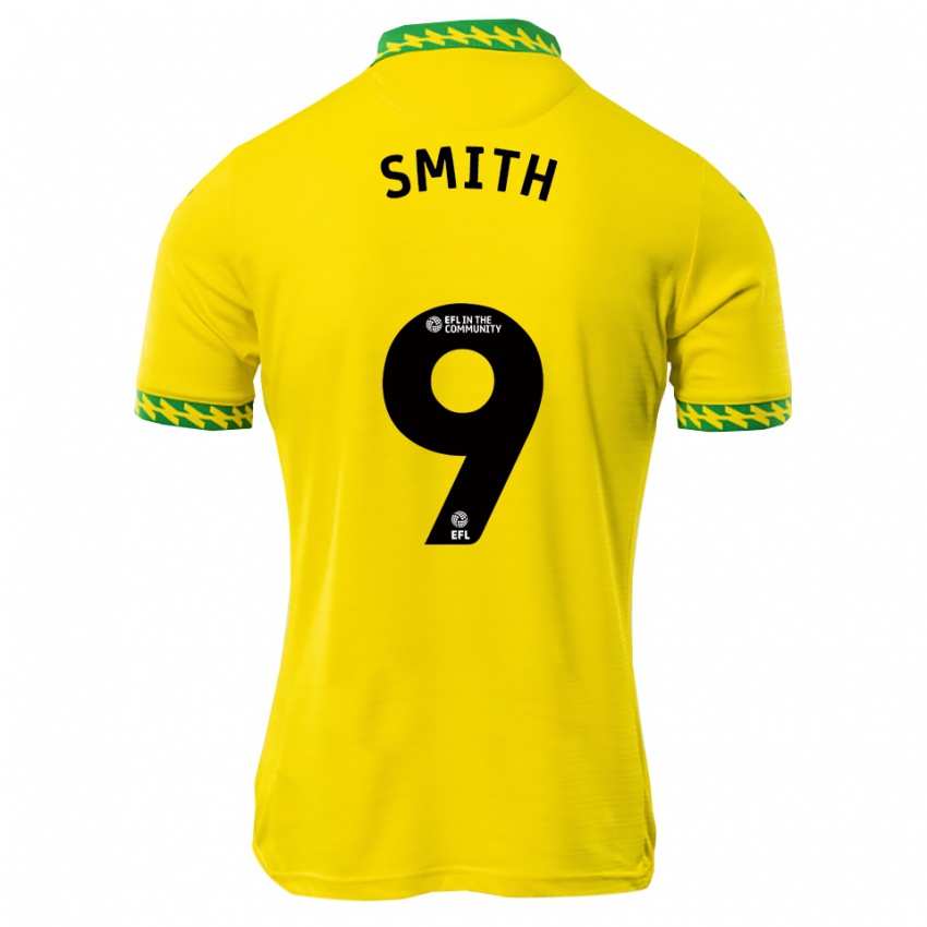 נשים Ellie Smith #9 לבן ירוק ג'רזי ביתית 2025/26 חולצה קצרה