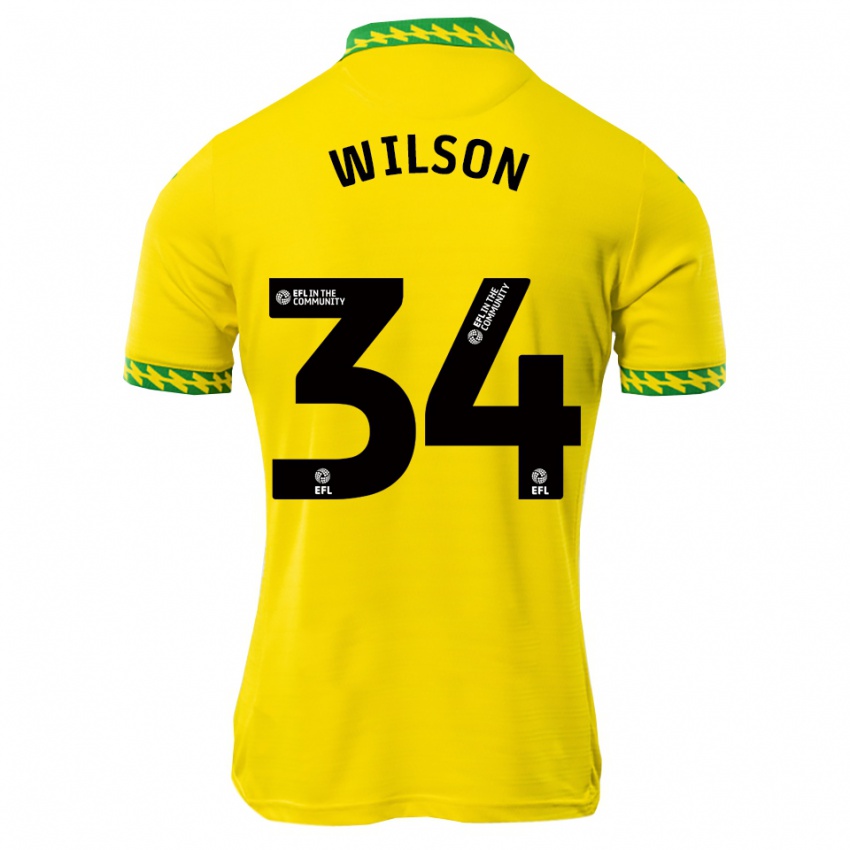 נשים Drew Wilson #34 לבן ירוק ג'רזי ביתית 2025/26 חולצה קצרה