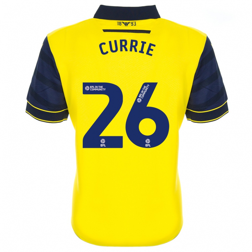 נשים ג'ק קורי #26 צהוב כחול נייבי ג'רזי ביתית 2025/26 חולצה קצרה