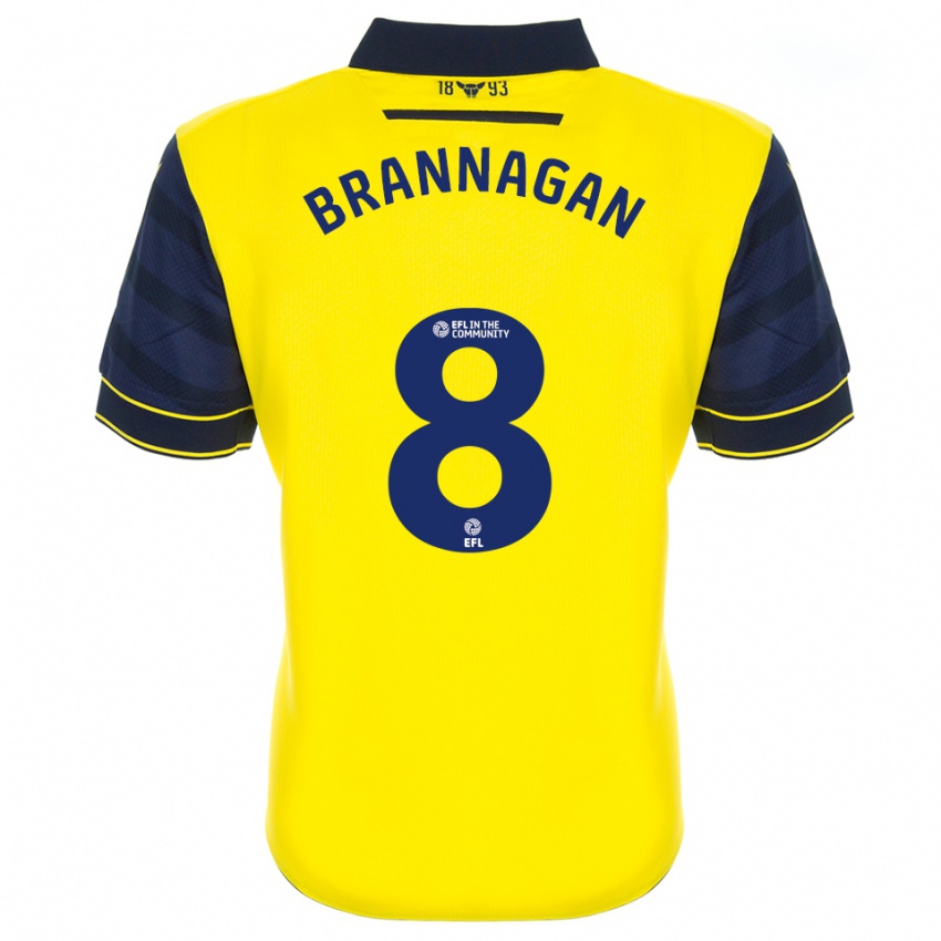 נשים קמרון בראנגן #8 צהוב כחול נייבי ג'רזי ביתית 2025/26 חולצה קצרה