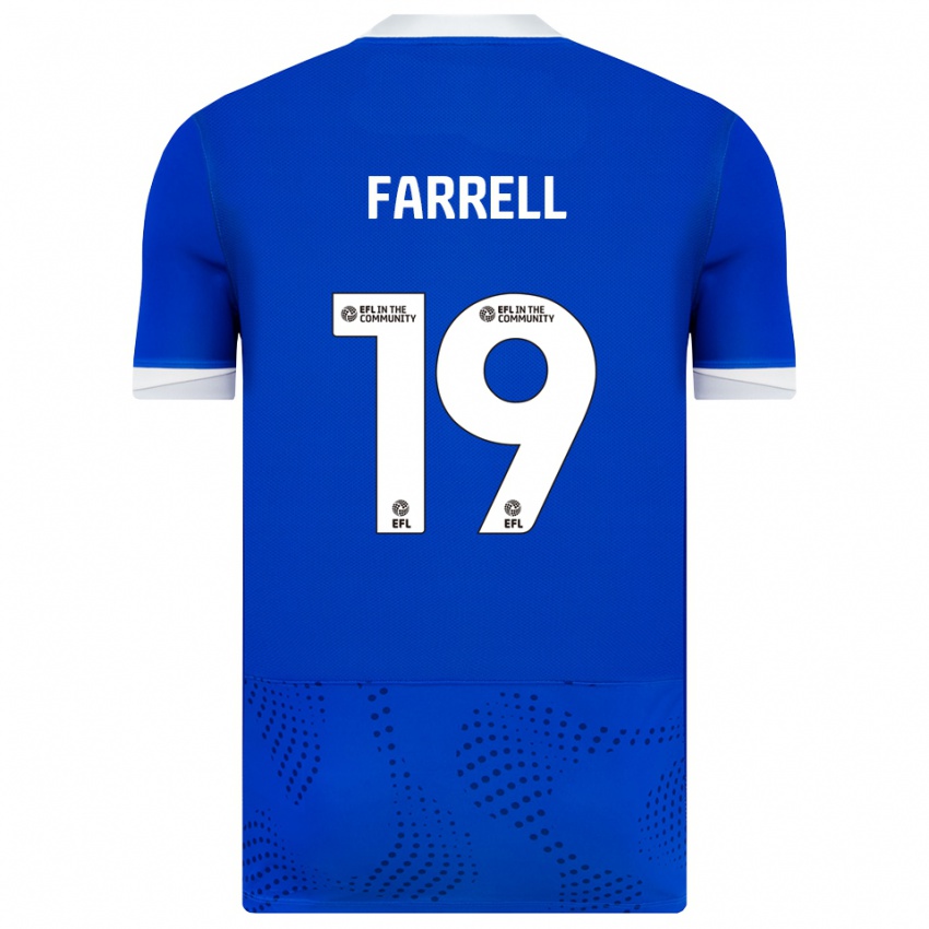 נשים ג'ייקוב פארל #19 כחול לבן ג'רזי ביתית 2025/26 חולצה קצרה