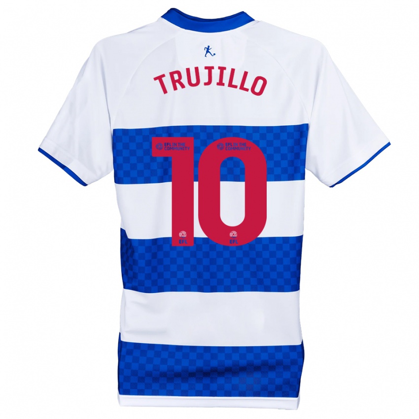 נשים אשלי טרוחיו קסטניו #10 כחול לבן ג'רזי ביתית 2025/26 חולצה קצרה