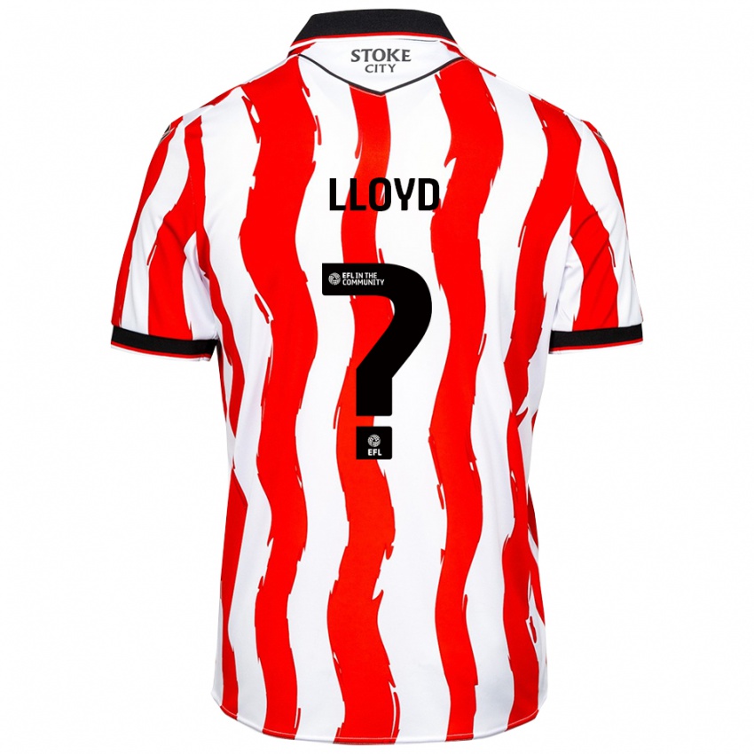 נשים Angus Lloyd #0 לבן אדום ג'רזי ביתית 2025/26 חולצה קצרה