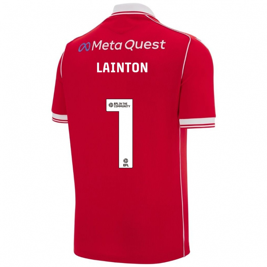 נשים לשדוד לקוחות #1 אדום לבן ג'רזי ביתית 2025/26 חולצה קצרה