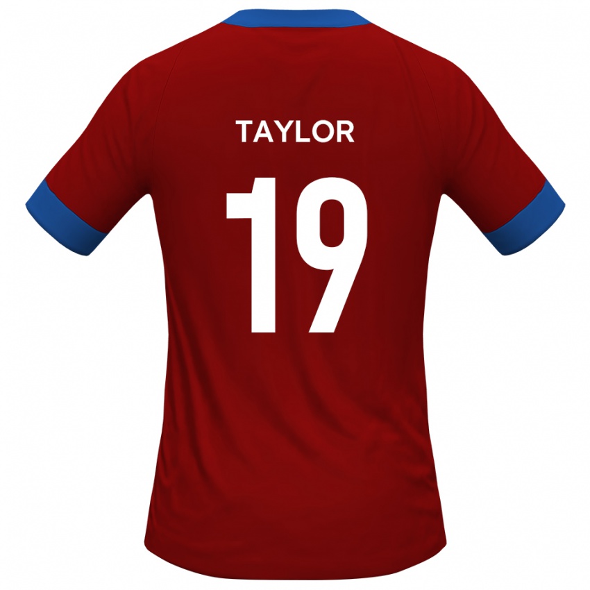 נשים ארצ׳י דניס טיילור #19 כחול אדום ג'רזי ביתית 2025/26 חולצה קצרה