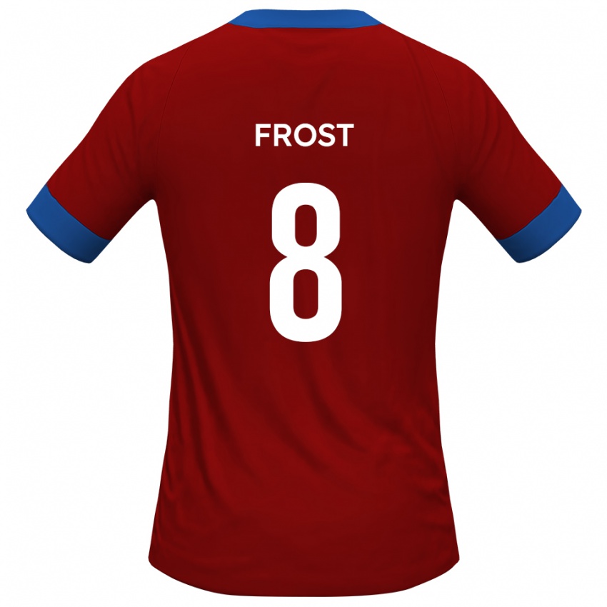 נשים טיילר פרוסט #8 כחול אדום ג'רזי ביתית 2025/26 חולצה קצרה