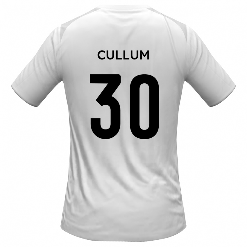 נשים Kai Cullum #30 לבן אפור ג'רזי ביתית 2025/26 חולצה קצרה