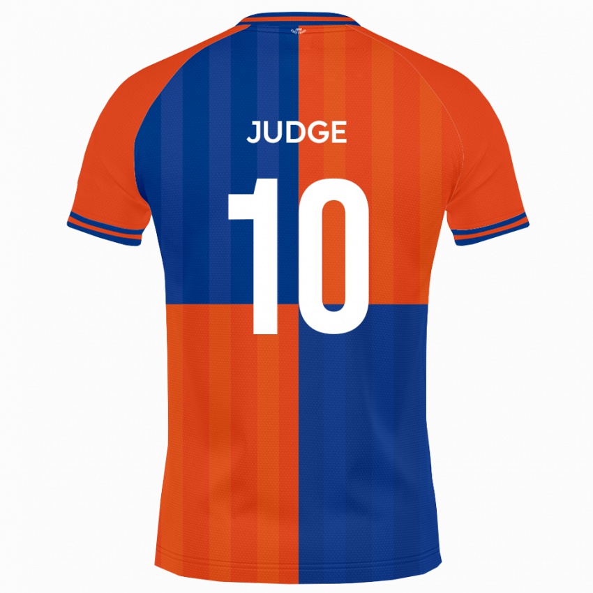 נשים אלן ג'אדג' #10 כתום כחול מלכותי ג'רזי ביתית 2025/26 חולצה קצרה