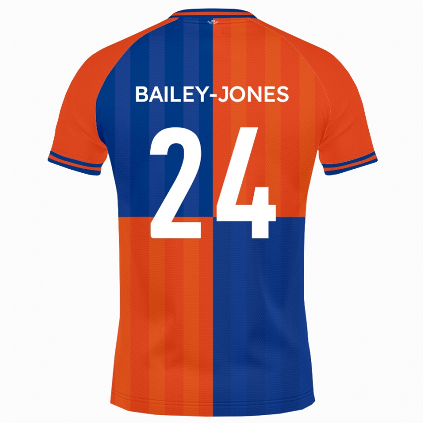 נשים William Bailey-Jones #24 כתום כחול מלכותי ג'רזי ביתית 2025/26 חולצה קצרה