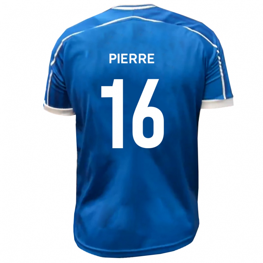 נשים Aaron Pierre #16 כחול לבן ג'רזי ביתית 2025/26 חולצה קצרה