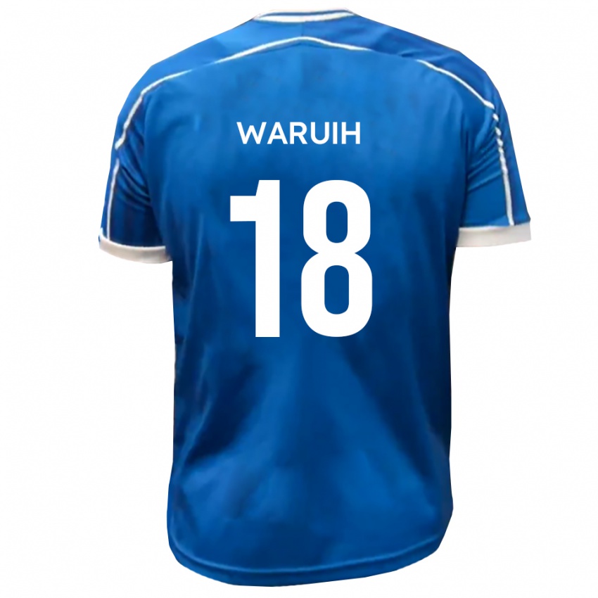 נשים Angel Waruih #18 כחול לבן ג'רזי ביתית 2025/26 חולצה קצרה