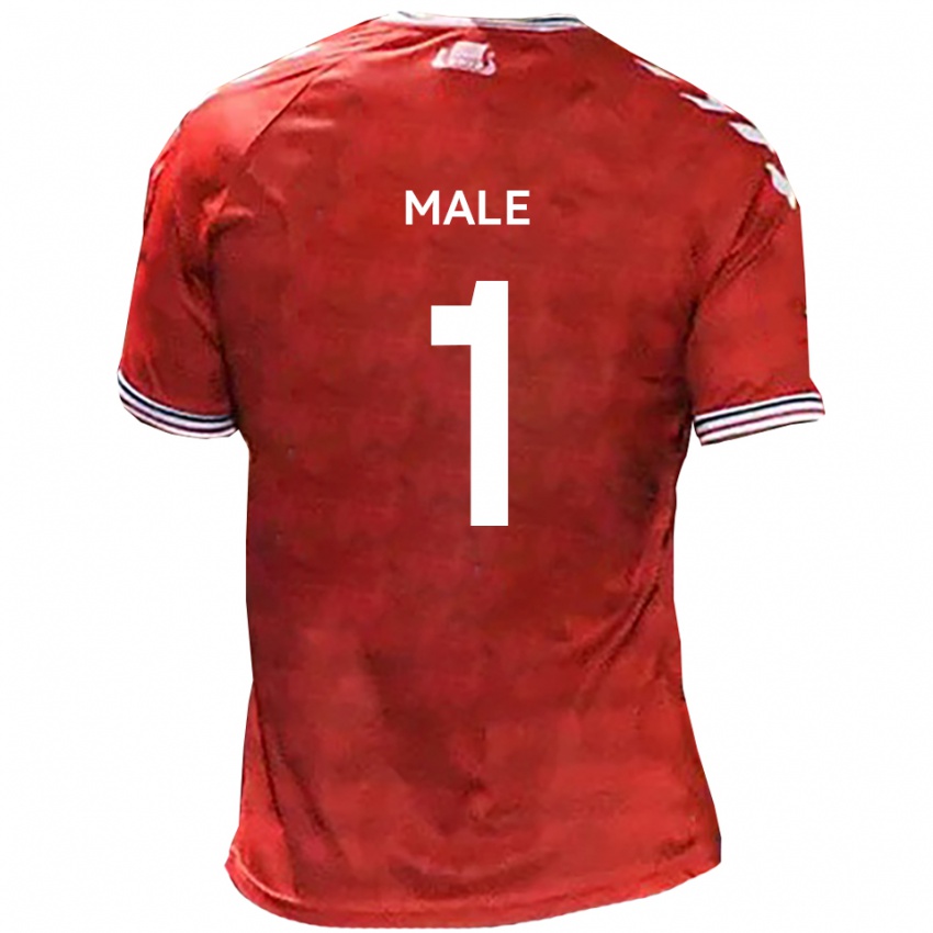 נשים הריסון דארן מייל #1 אדום לבן ג'רזי ביתית 2025/26 חולצה קצרה