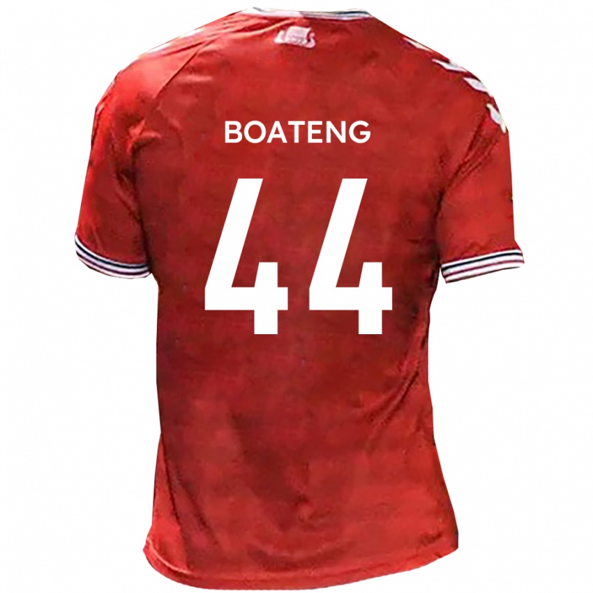 נשים חירם בואטנג #44 אדום לבן ג'רזי ביתית 2025/26 חולצה קצרה