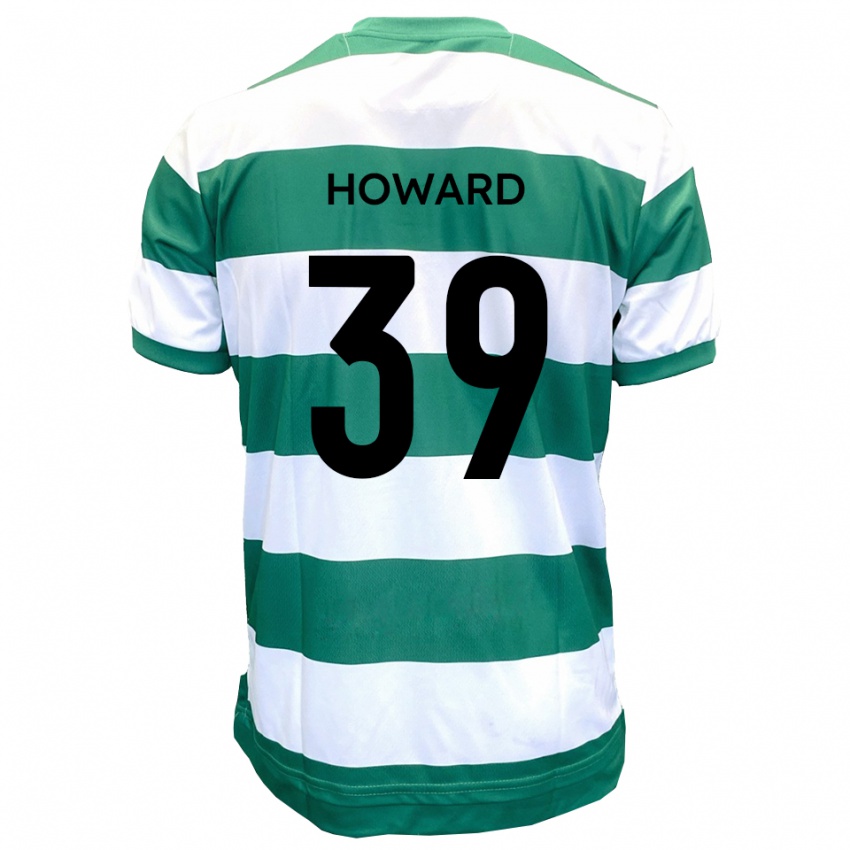 נשים Will Howard #39 ירוק לבן ג'רזי ביתית 2025/26 חולצה קצרה