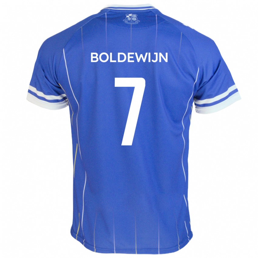 נשים Enzio Boldewijn #7 כחול מלכותי ג'רזי ביתית 2025/26 חולצה קצרה