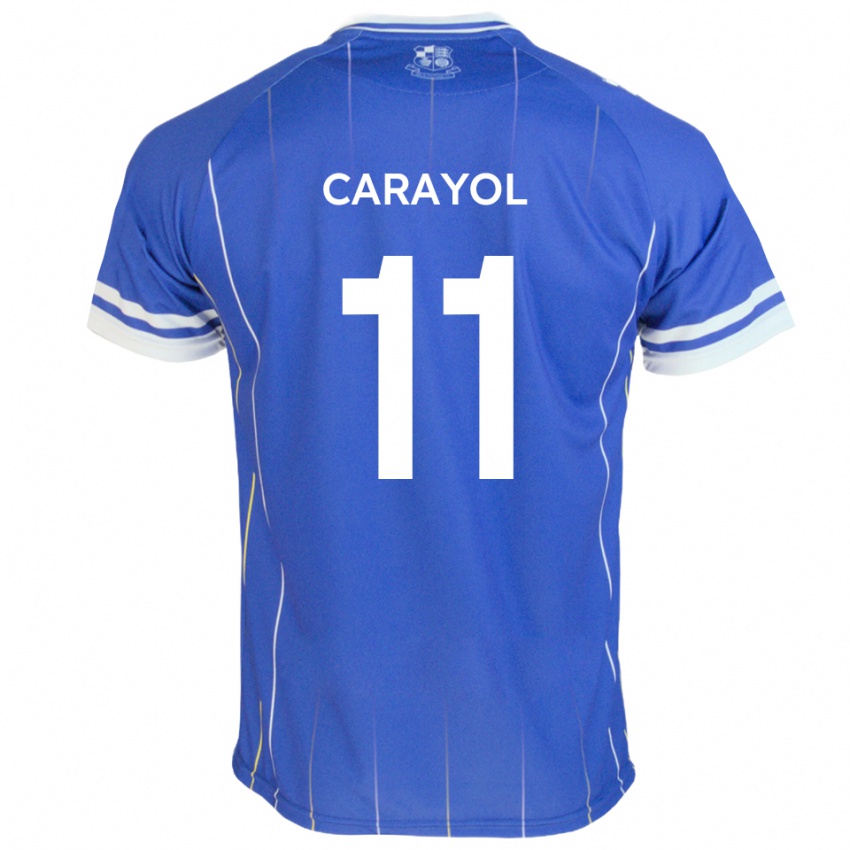 נשים מוסטפא קראיול #11 כחול מלכותי ג'רזי ביתית 2025/26 חולצה קצרה