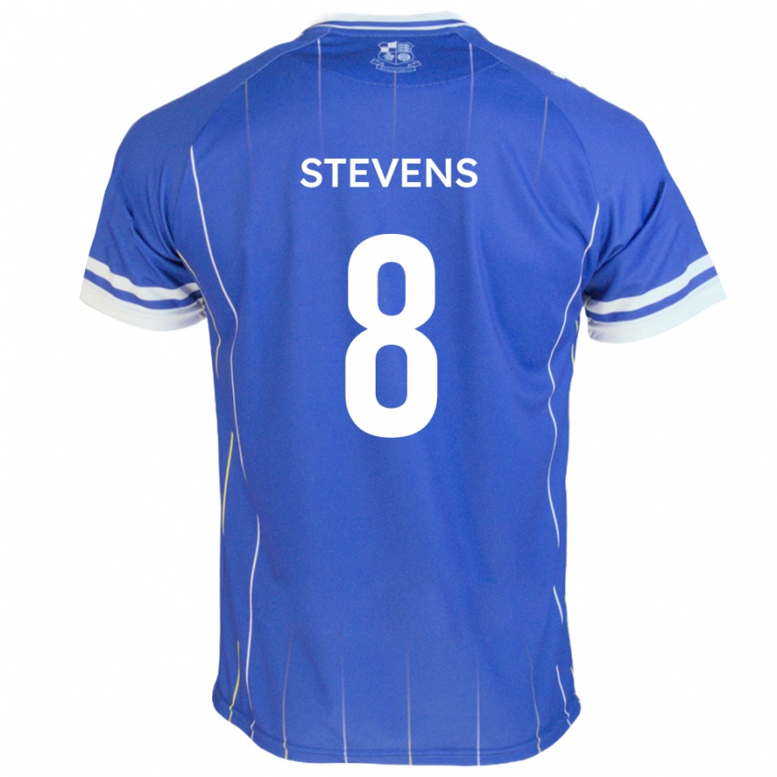 נשים James Stevens #8 כחול מלכותי ג'רזי ביתית 2025/26 חולצה קצרה