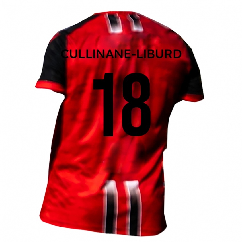 נשים ג׳ורדן תומס קולינן-ליבורד #18 אדום שחור ג'רזי ביתית 2025/26 חולצה קצרה