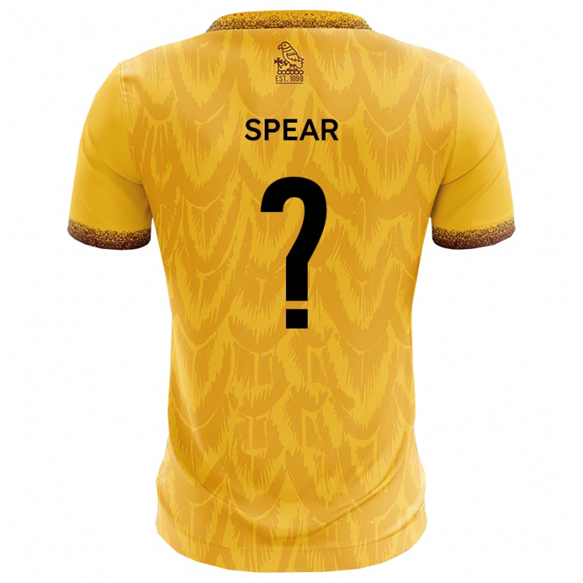 נשים Emma Spear #0 צהוב חום ג'רזי ביתית 2025/26 חולצה קצרה