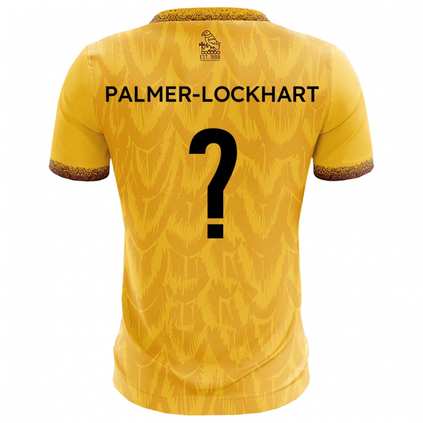 נשים Jayda Palmer-Lockhart #0 צהוב חום ג'רזי ביתית 2025/26 חולצה קצרה