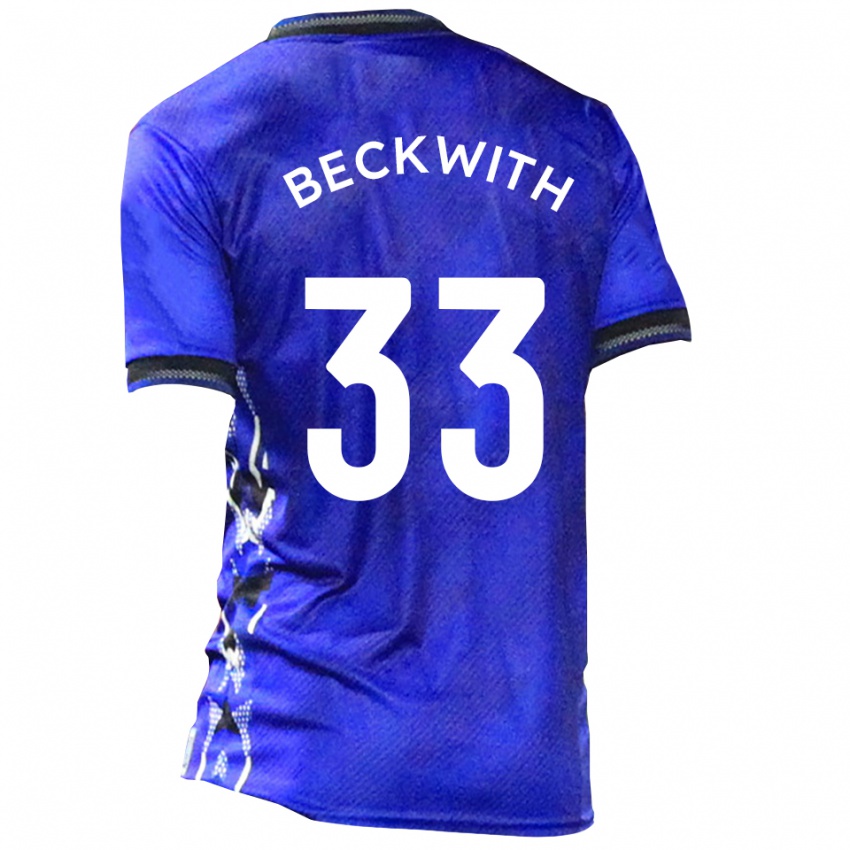 נשים סם בקווית׳ #33 כחול לבן ג'רזי ביתית 2025/26 חולצה קצרה