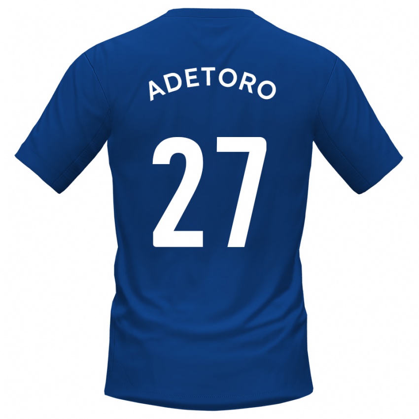 נשים אדם אלימי-אדטורו #27 כחול לבן ג'רזי ביתית 2025/26 חולצה קצרה