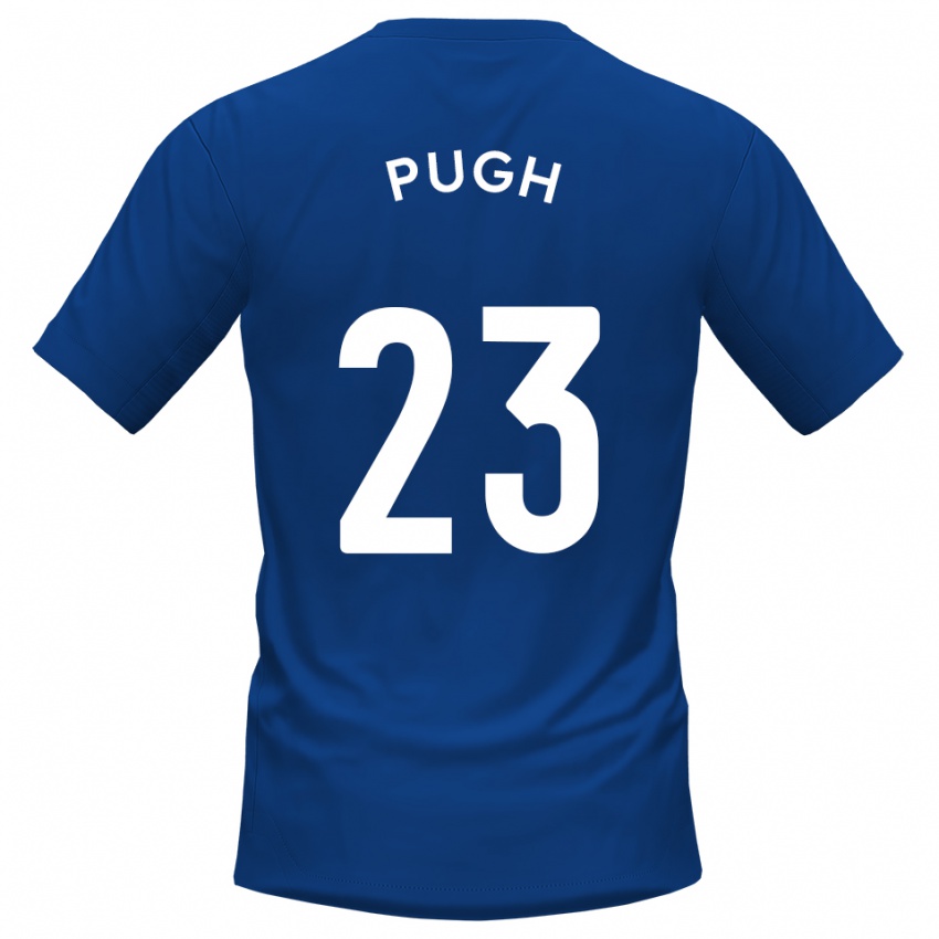 נשים Tom Pugh #23 כחול לבן ג'רזי ביתית 2025/26 חולצה קצרה