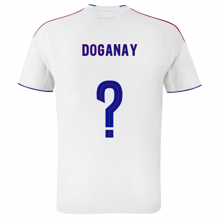 נשים Kenan Doganay #0 לבן אדום ג'רזי ביתית 2025/26 חולצה קצרה