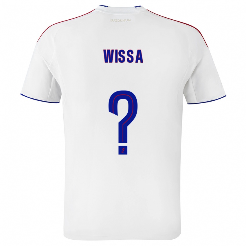 נשים אלי וויסה #0 לבן אדום ג'רזי ביתית 2025/26 חולצה קצרה