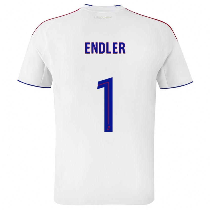 נשים כריסטיאנה אנדלר #1 לבן אדום ג'רזי ביתית 2025/26 חולצה קצרה