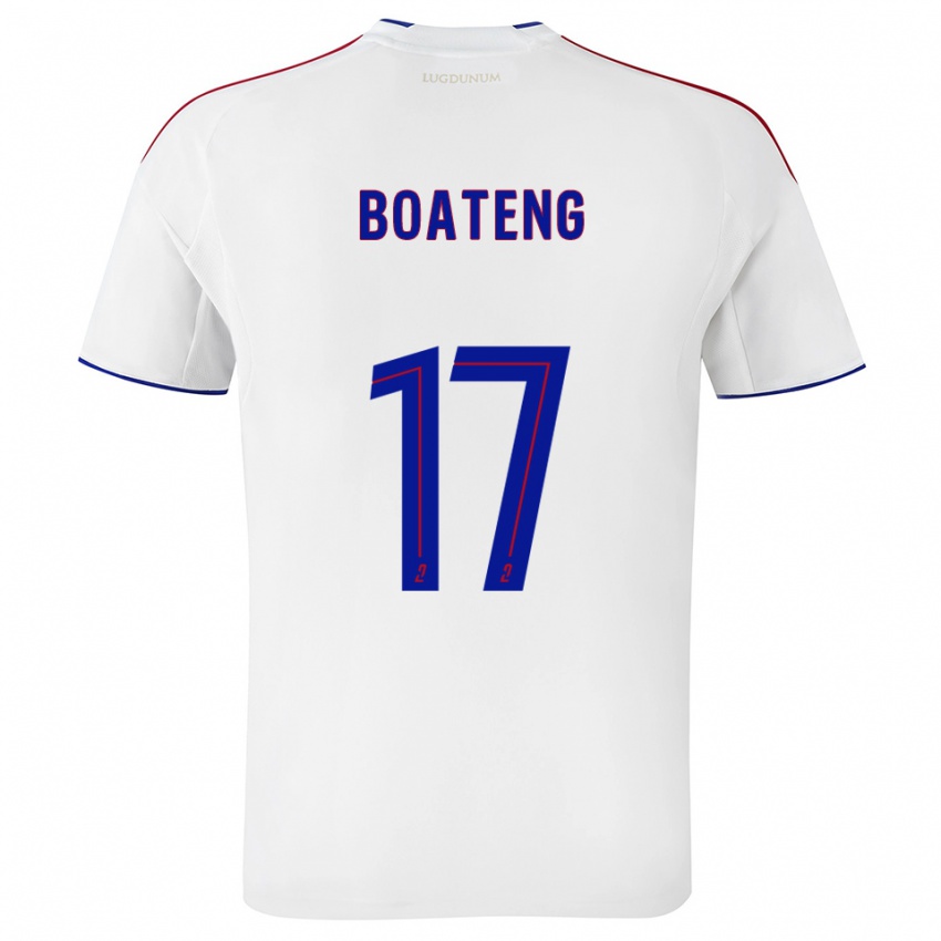 נשים ג'רום בואטנג #17 לבן אדום ג'רזי ביתית 2025/26 חולצה קצרה