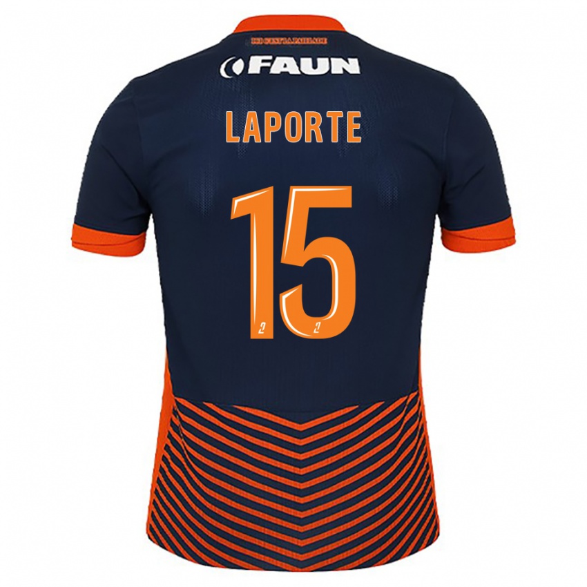 נשים ג׳וליאן לאפורט #15 כחול חצות כתום ג'רזי ביתית 2025/26 חולצה קצרה