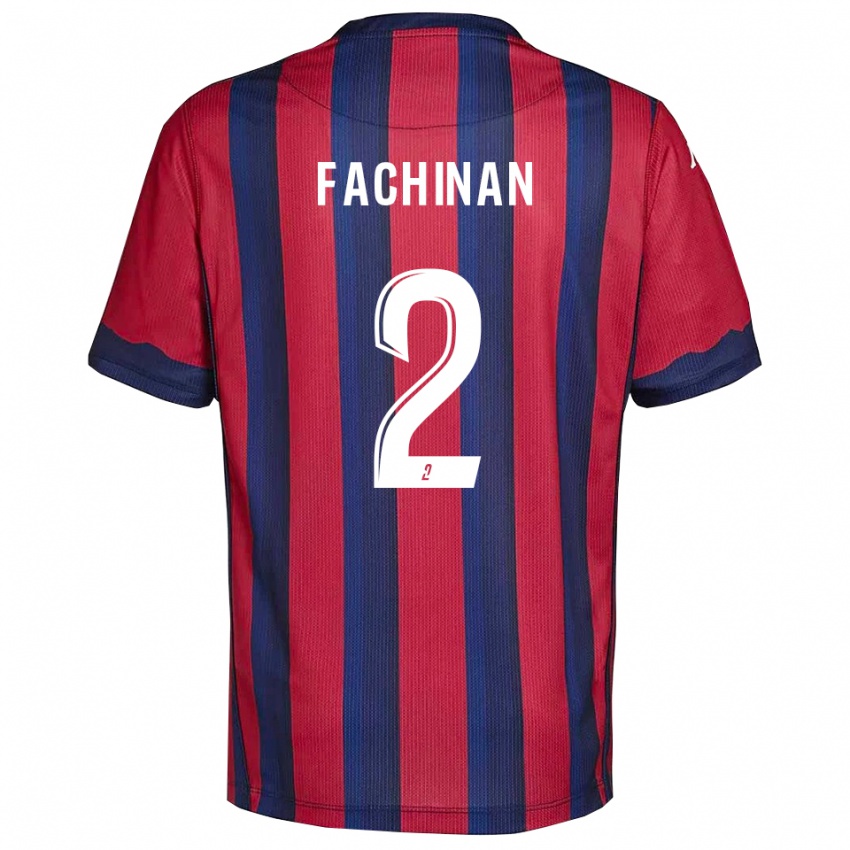 נשים לאה פאשינן #2 בורדו כחול נייבי ג'רזי ביתית 2025/26 חולצה קצרה