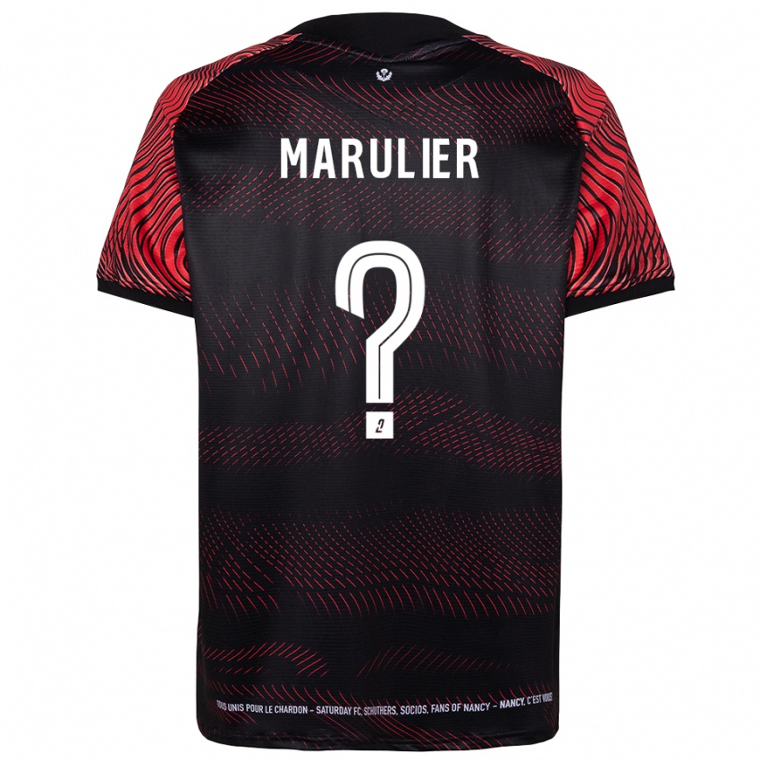 נשים Manon Marulier #0 לבן אדום ג'רזי ביתית 2025/26 חולצה קצרה