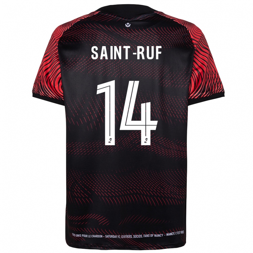 נשים ניקולס סיינט-רוף #14 לבן אדום ג'רזי ביתית 2025/26 חולצה קצרה