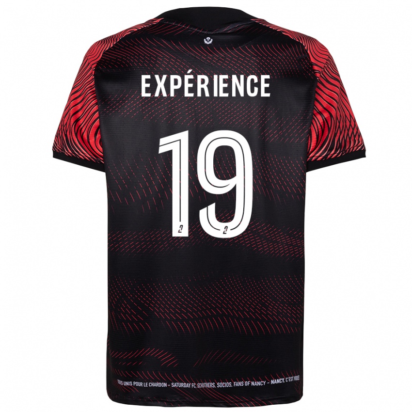 נשים Martin Expérience #19 לבן אדום ג'רזי ביתית 2025/26 חולצה קצרה