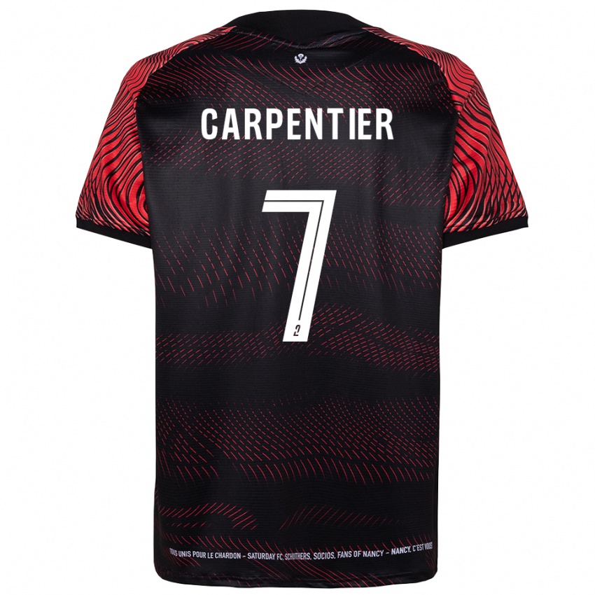 נשים Quentin Carpentier #7 לבן אדום ג'רזי ביתית 2025/26 חולצה קצרה